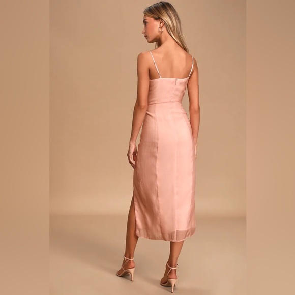 FLASH SALE⚡️Capulet June Pink Midi Dress - Picture 2 of 8